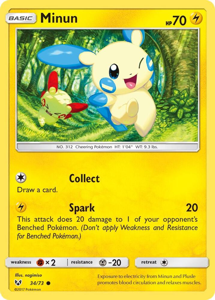 Minun | Shining Legends #34/73