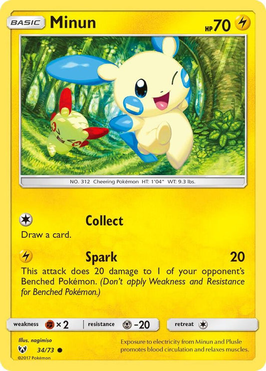 Minun | Shining Legends #34/73