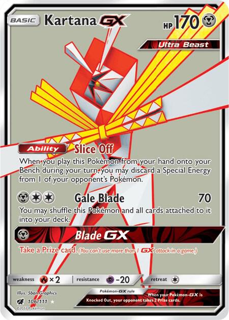 Kartana GX (Full Art) | SM - Crimson Invasion #106/111