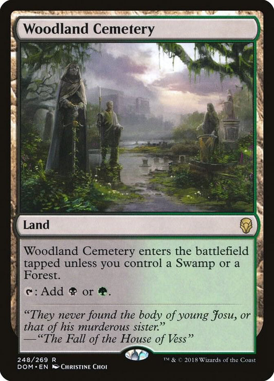 Woodland Cemetery | Dominaria #248