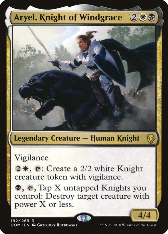 Aryel, Knight of Windgrace | Dominaria #192