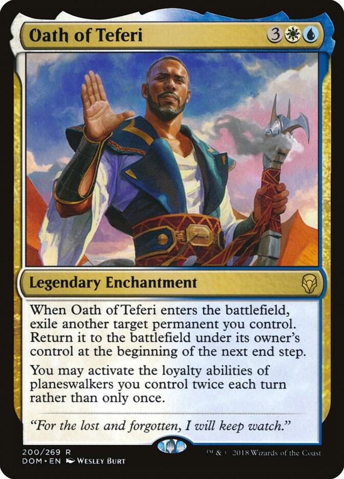 Oath of Teferi | Dominaria #200