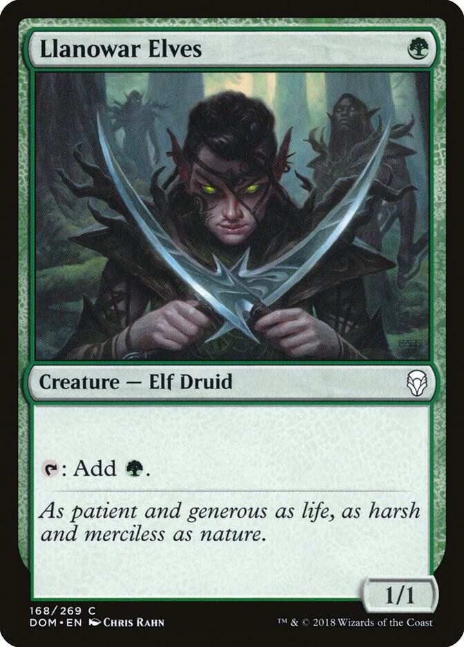 Llanowar Elves | Dominaria #168