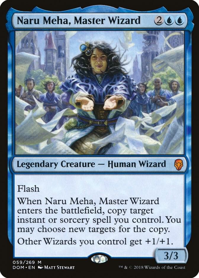 Naru Meha, Master Wizard | Dominaria #59