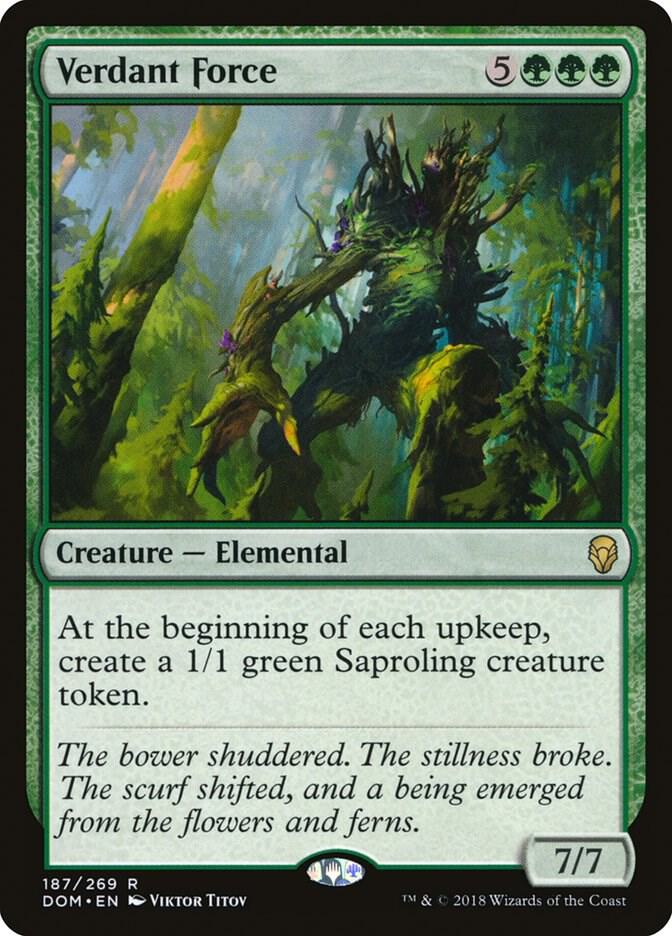 Verdant Force | Dominaria #187