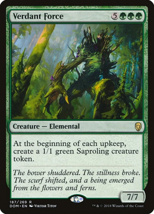 Verdant Force | Dominaria #187