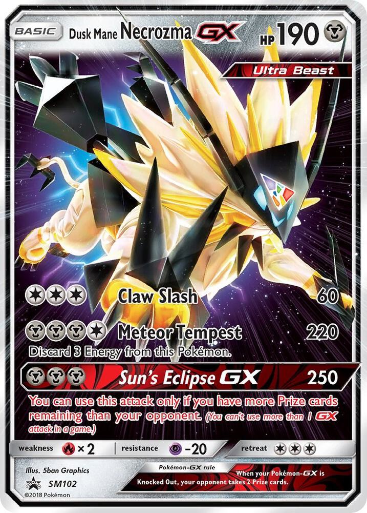 Dusk Mane Necrozma GX - SM102 | SM Promos #SM102