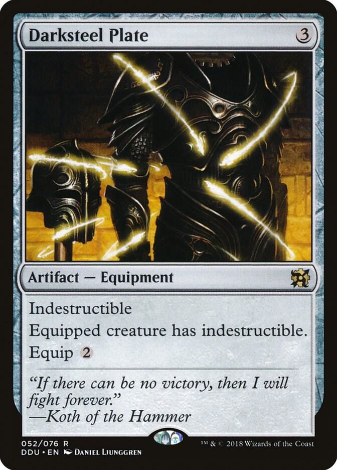 Darksteel Plate | Duel Decks: Elves vs. Inventors #52