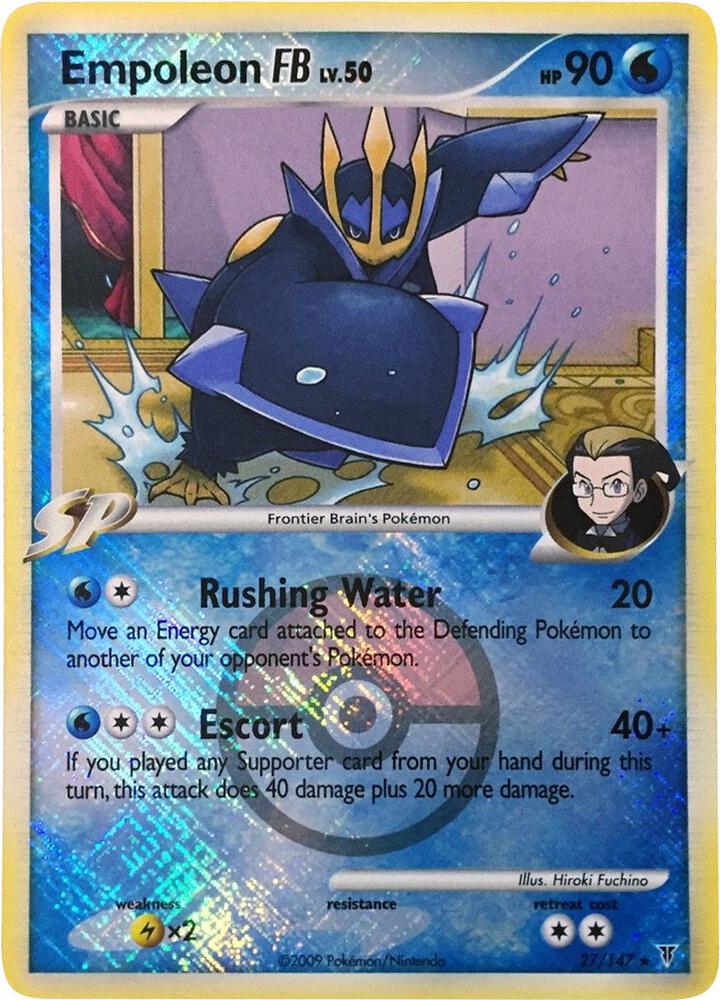 Empoleon FB - 27/147 (League Promo) | League & Championship Cards #027/147