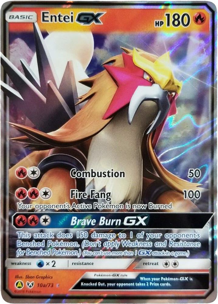 Entei GX - 10a/73 | Alternate Art Promos #010a/073
