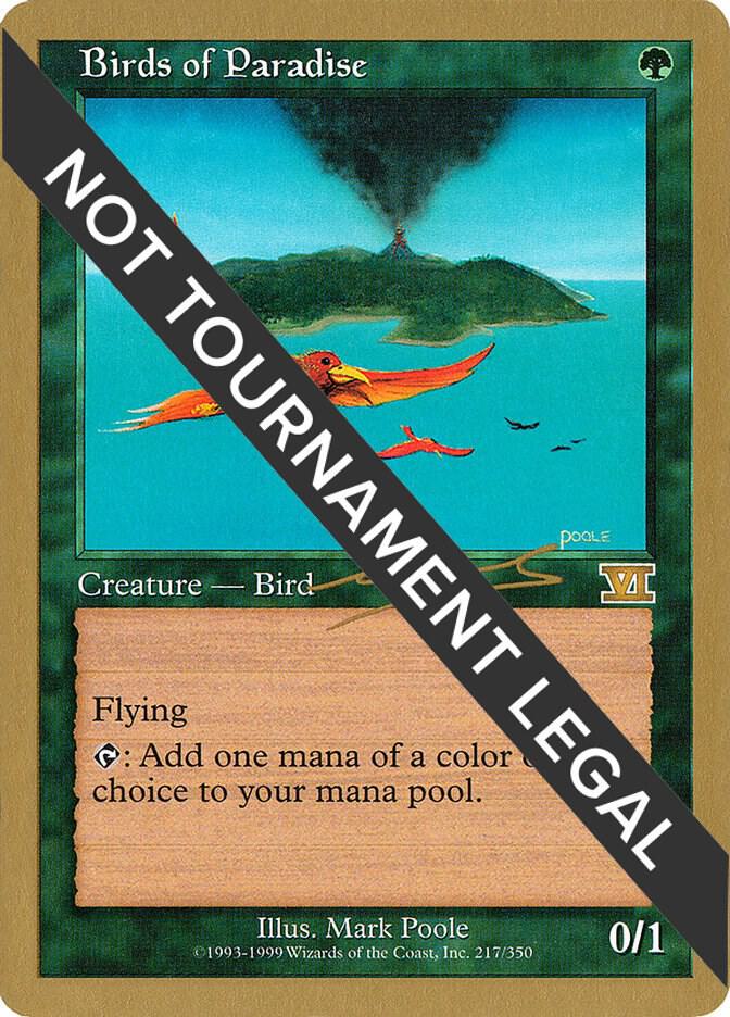 Birds of Paradise - 2000 Nicolas Labarre (6ED) | World Championship Decks #unknown