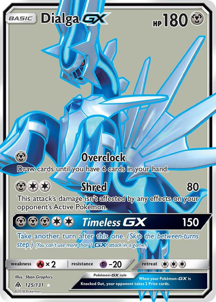 Dialga GX (Full Art) | SM - Forbidden Light #125/131