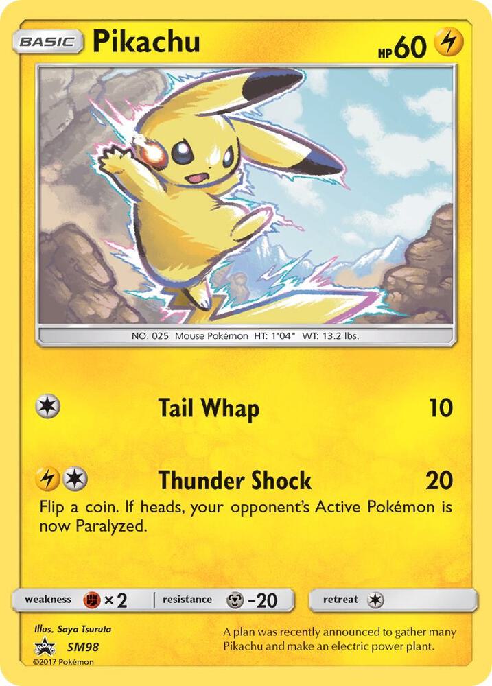 Pikachu - SM98 | SM Promos #SM98