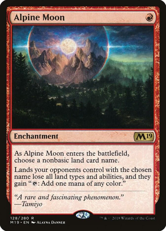 Alpine Moon | Core Set 2019 #128