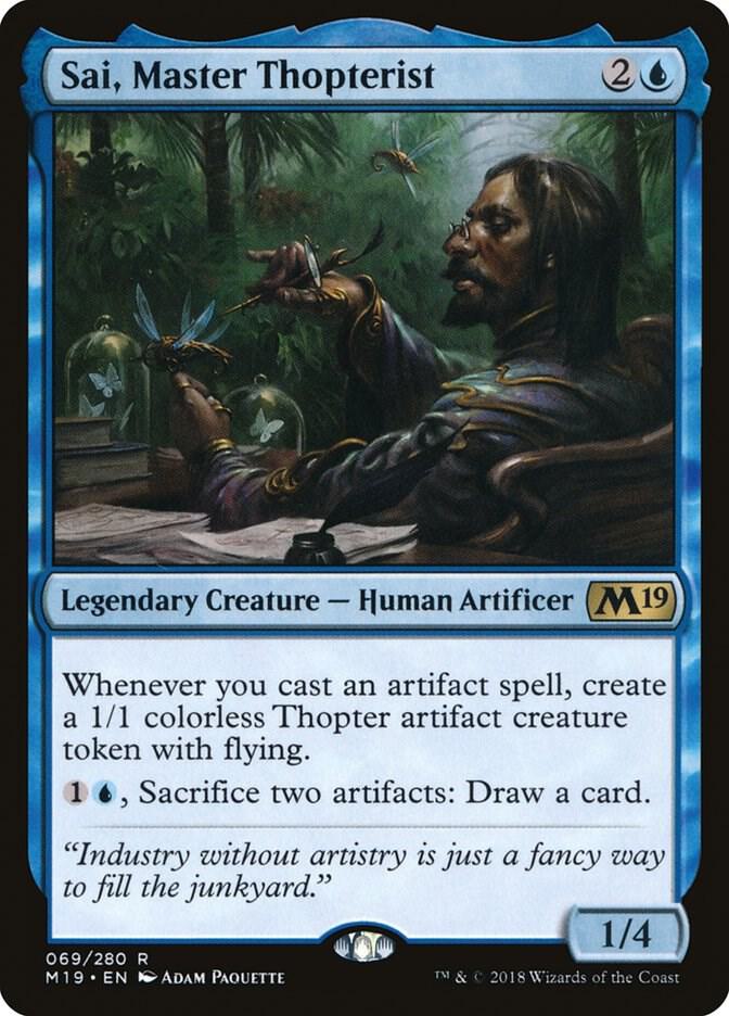 Sai, Master Thopterist | Core Set 2019 #69