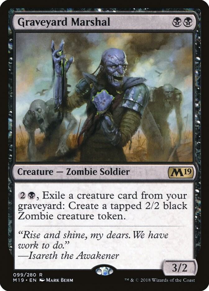Graveyard Marshal | Core Set 2019 #99