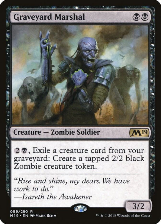 Graveyard Marshal | Core Set 2019 #99