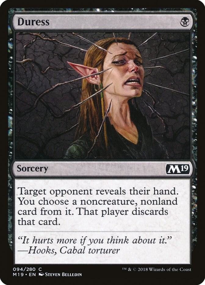 Duress | Core Set 2019 #94