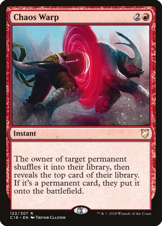 Chaos Warp | Commander 2018 #122