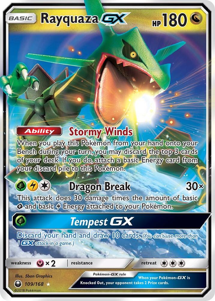 Rayquaza GX | SM - Celestial Storm #109/168
