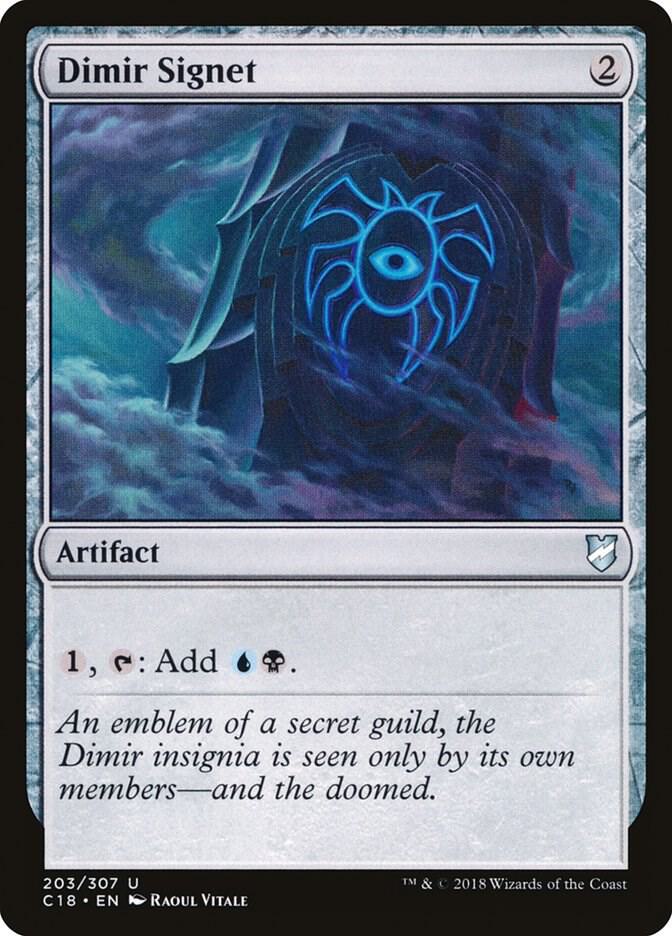 Dimir Signet | Commander 2018 #203