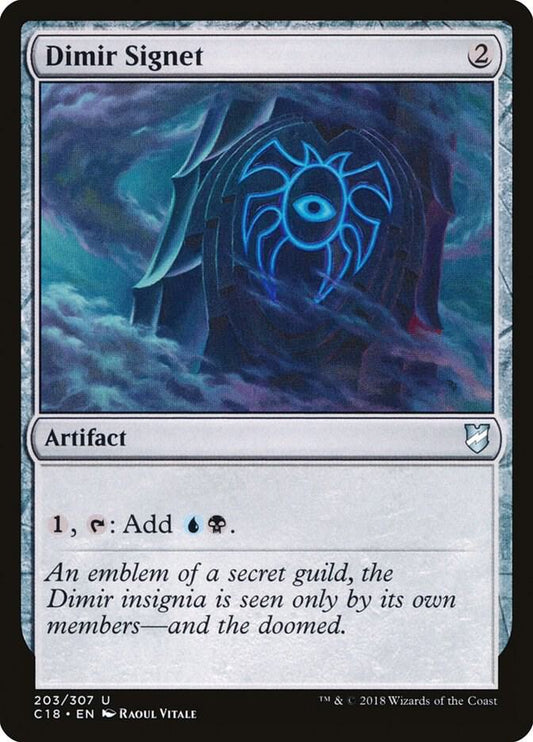 Dimir Signet | Commander 2018 #203