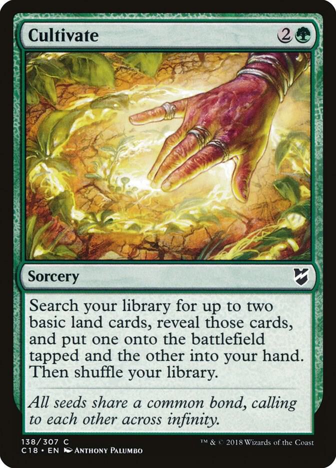 Cultivate | Commander 2018 #138