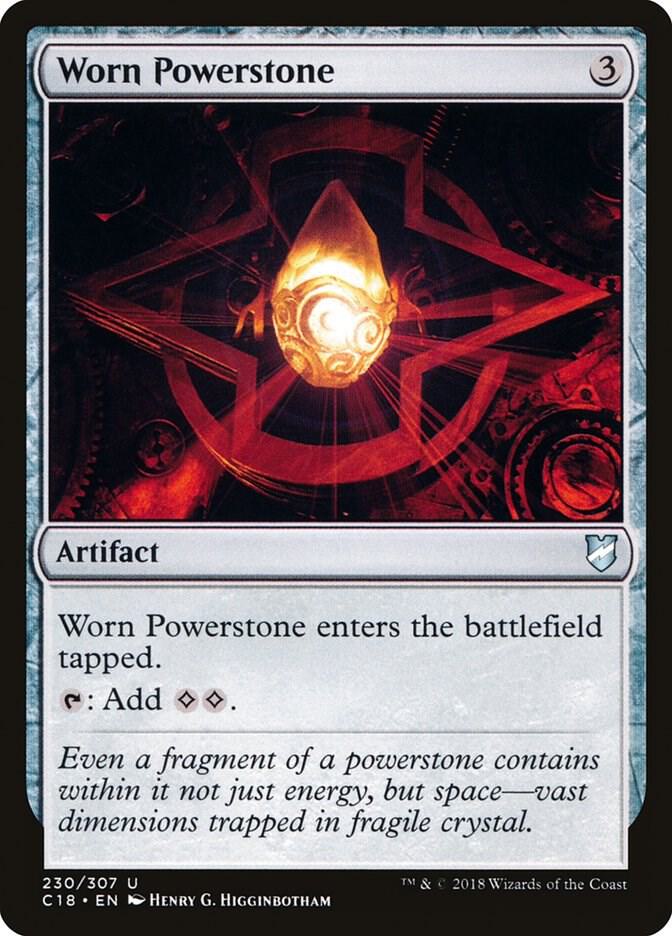 Worn Powerstone | Commander 2018 #230