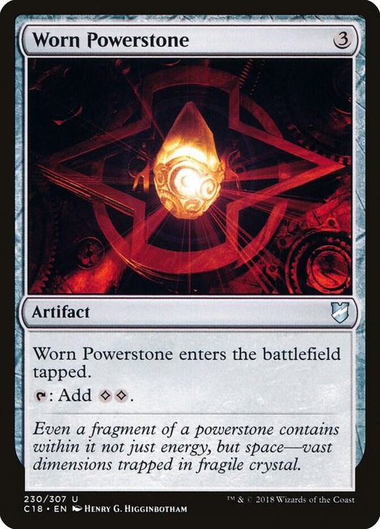Worn Powerstone | Commander 2018 #230