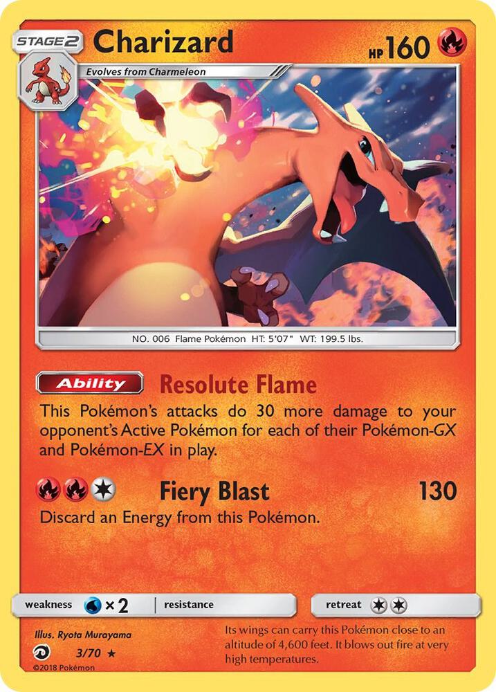 Charizard | Dragon Majesty #3/70