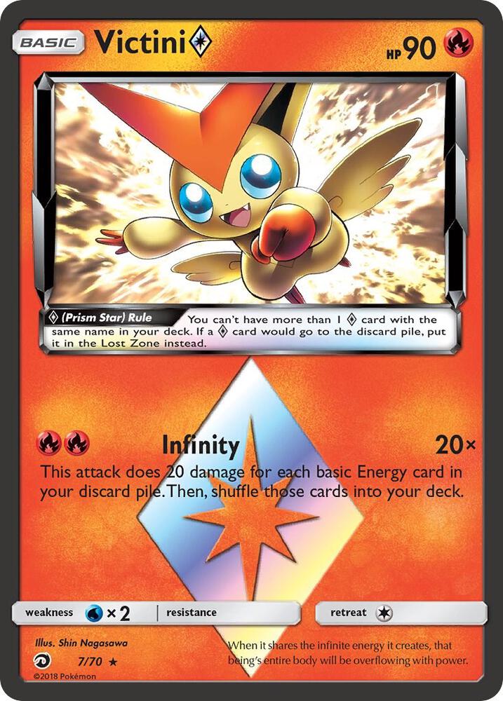Victini Prism Star | Dragon Majesty #7/70