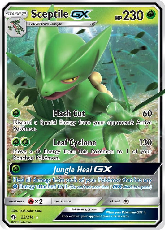 Sceptile GX | SM - Lost Thunder #22/214