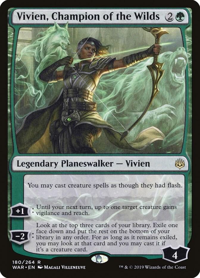 Vivien, Champion of the Wilds | War of the Spark #180
