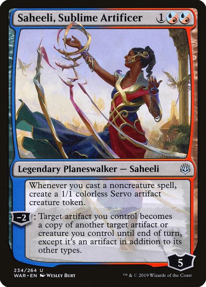 Saheeli, Sublime Artificer | War of the Spark #234