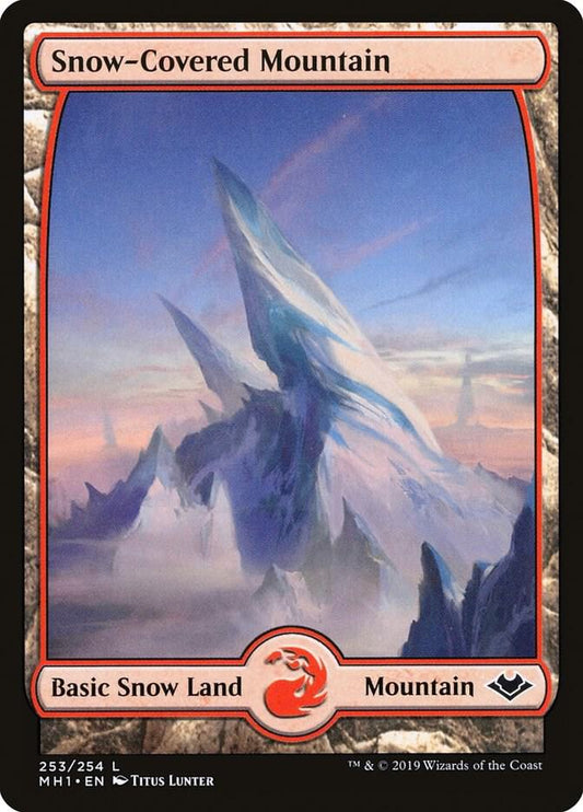 Snow-Covered Mountain | Modern Horizons #253