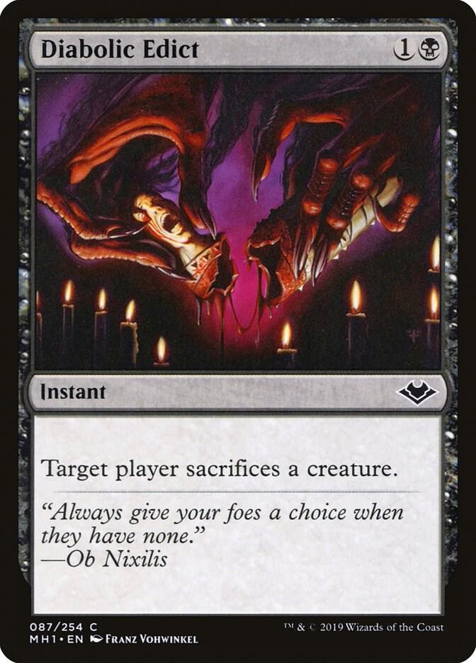 Diabolic Edict | Modern Horizons #87