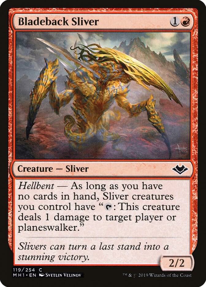 Bladeback Sliver | Modern Horizons #119
