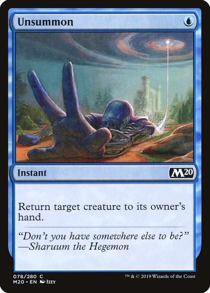 Unsummon | Core Set 2020 #78