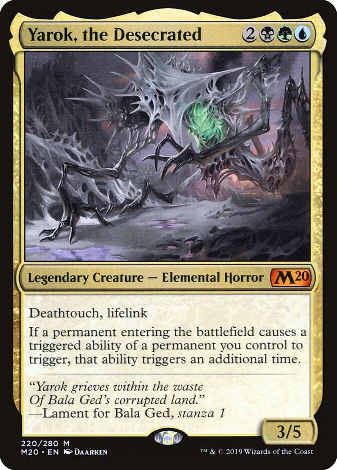 Yarok, the Desecrated | Core Set 2020 #220