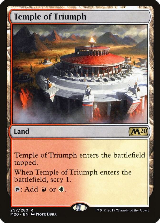 Temple of Triumph | Core Set 2020 #257