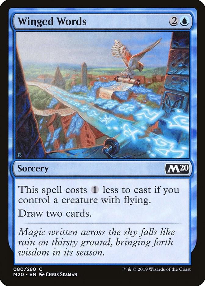 Winged Words | Core Set 2020 #80