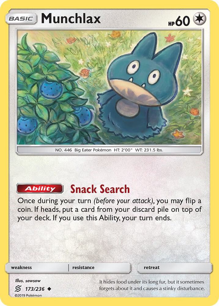 Munchlax | SM - Unified Minds #173/236