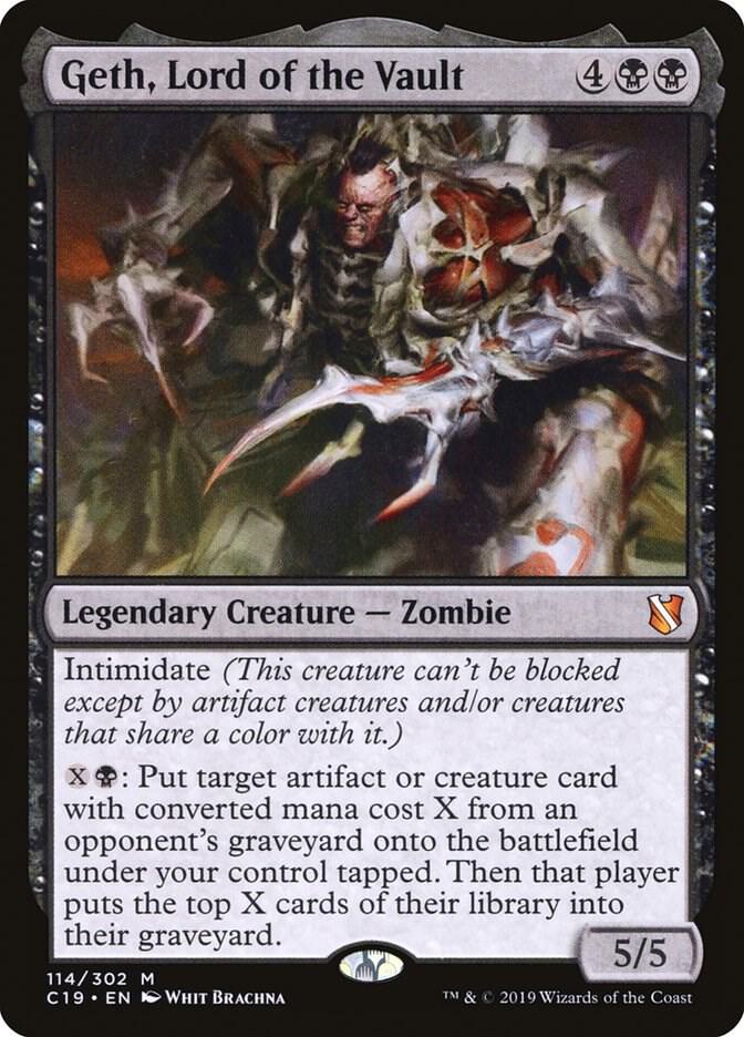 Geth, Lord of the Vault | Commander 2019 #114