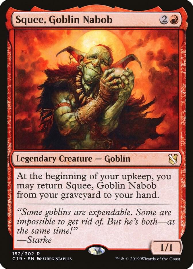 Squee, Goblin Nabob | Commander 2019 #152