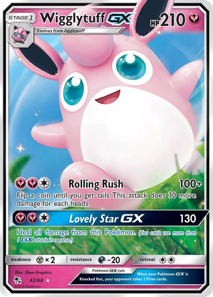 Wigglytuff GX | Hidden Fates #42/68
