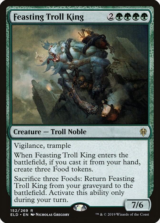 Feasting Troll King | Throne of Eldraine #152