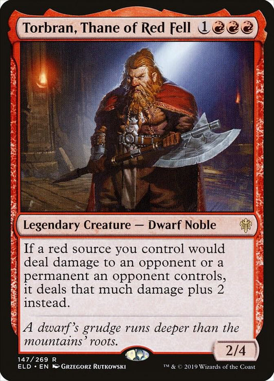Torbran, Thane of Red Fell | Throne of Eldraine #147