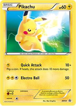 Pikachu - BW54 | Black and White Promos #BW54
