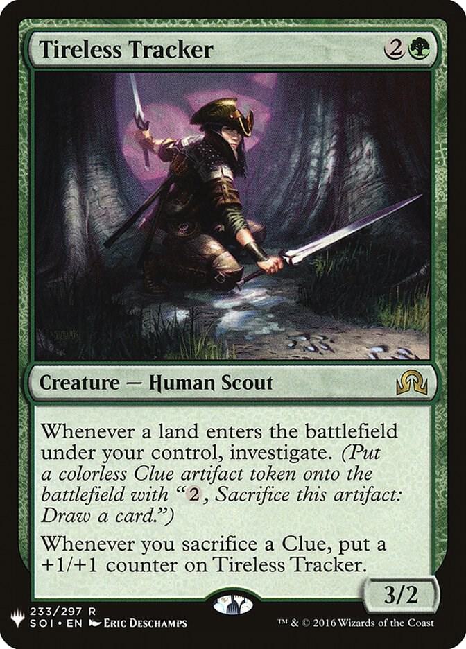 Tireless Tracker | The List Reprints #233