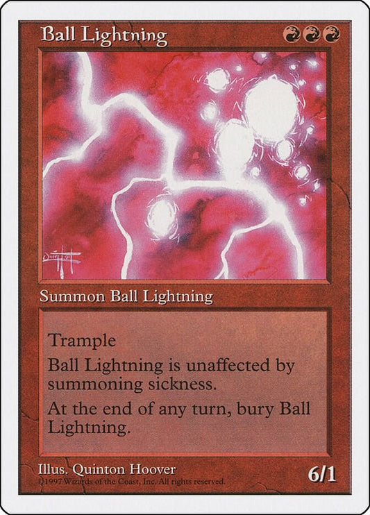 Ball Lightning | Fifth Edition #unknown